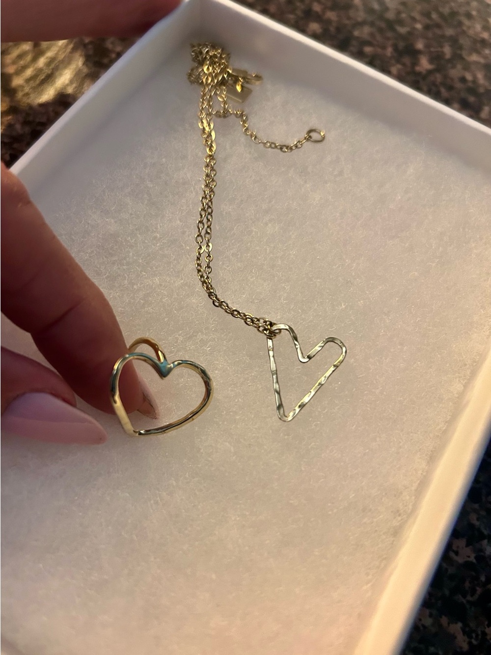 James Michelle Necklace and Ring